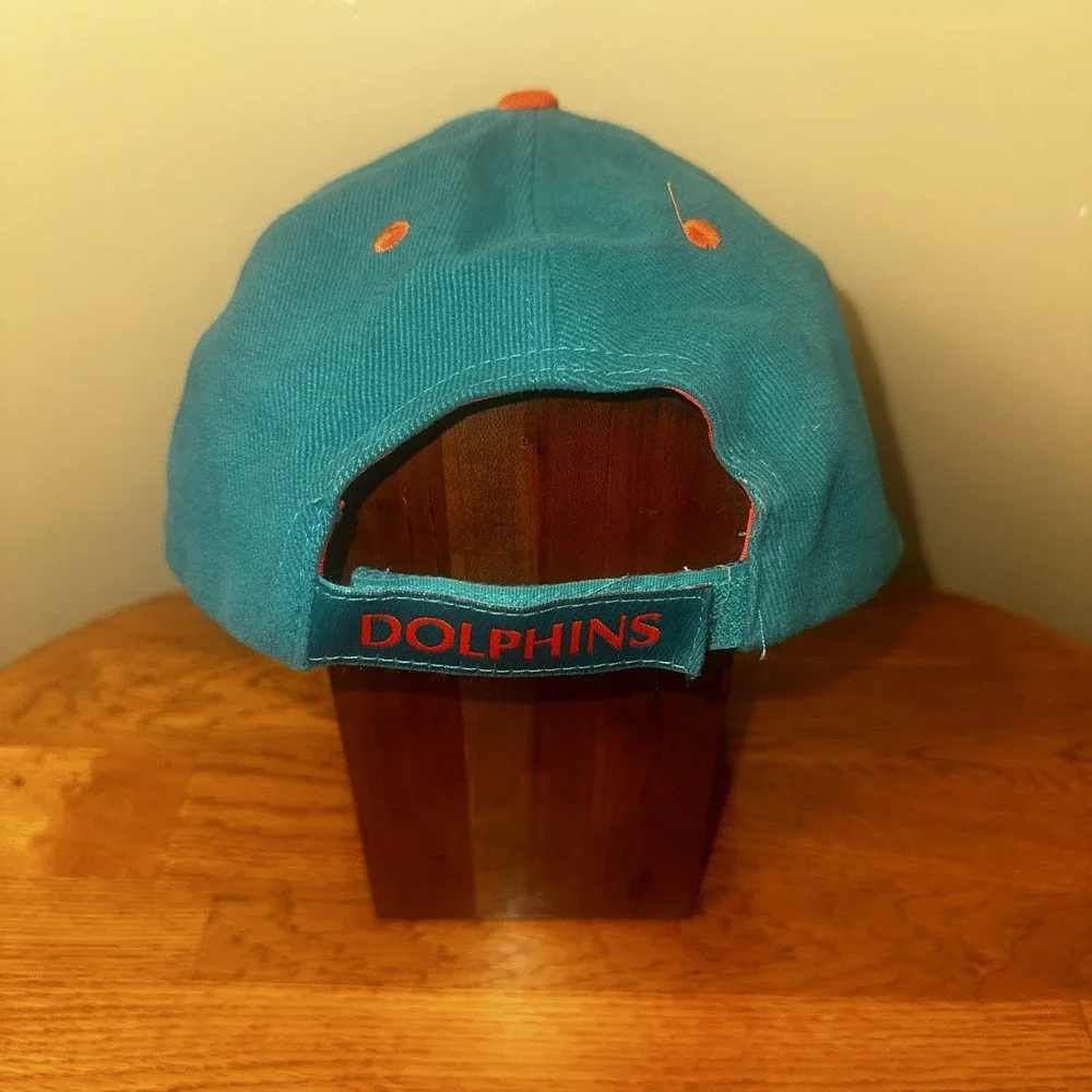 New Vintage Miami Dolphins Logo Hat Cap by NFL‎ Team Micro Corduroy One Size